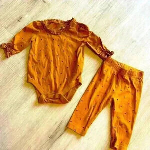 Baby Gap Organic Cotton Mix and Match Bodysuit with pants size 3-6m